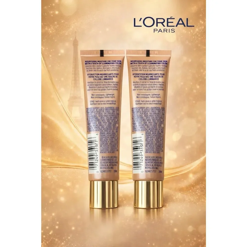 L'Oreal Visible Lift Luminous Serum Tint 803 Gold Sheer Radiant Hydrating